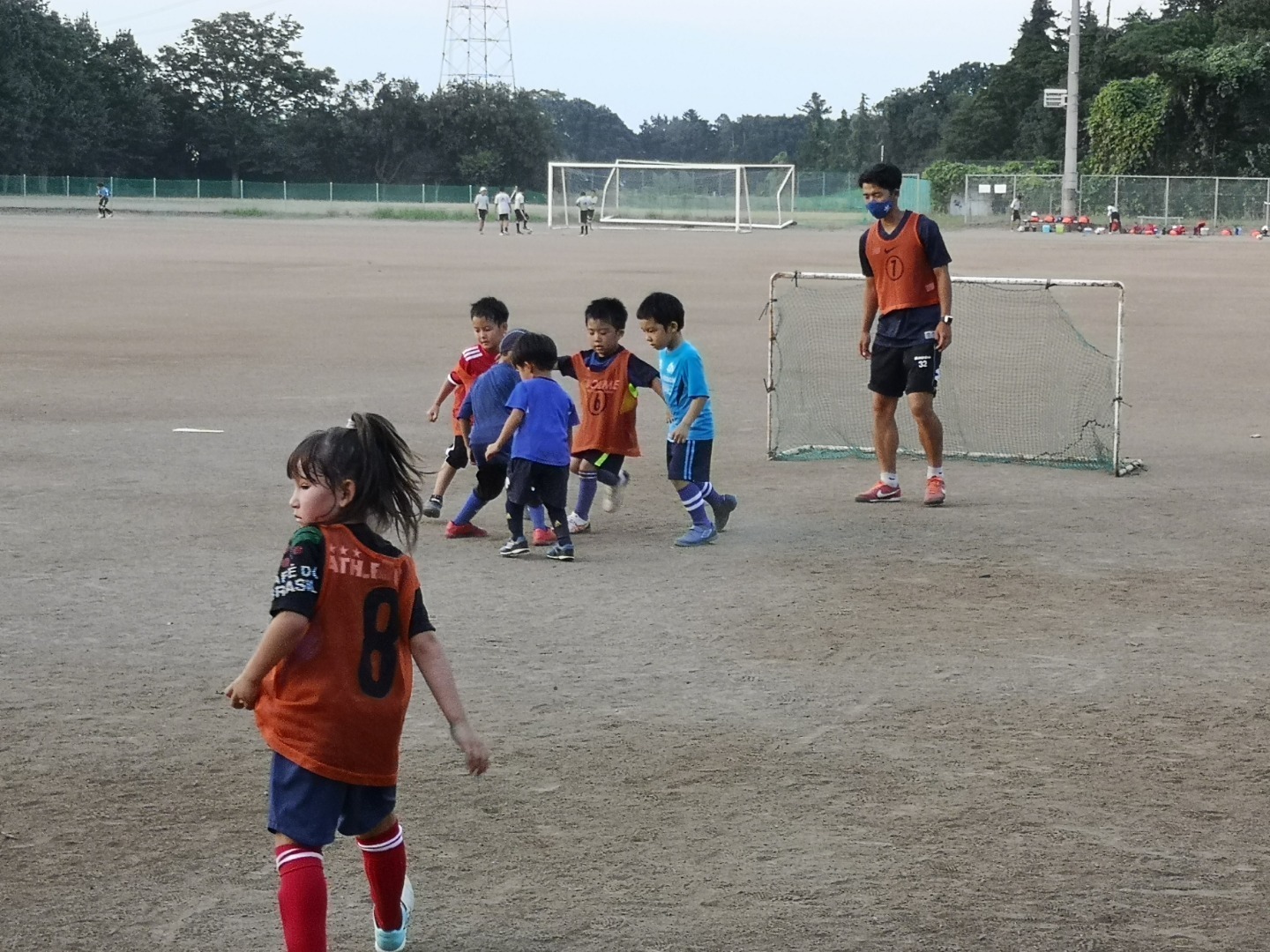 8 幼児サッカースクール活動 江南南サッカー少年団