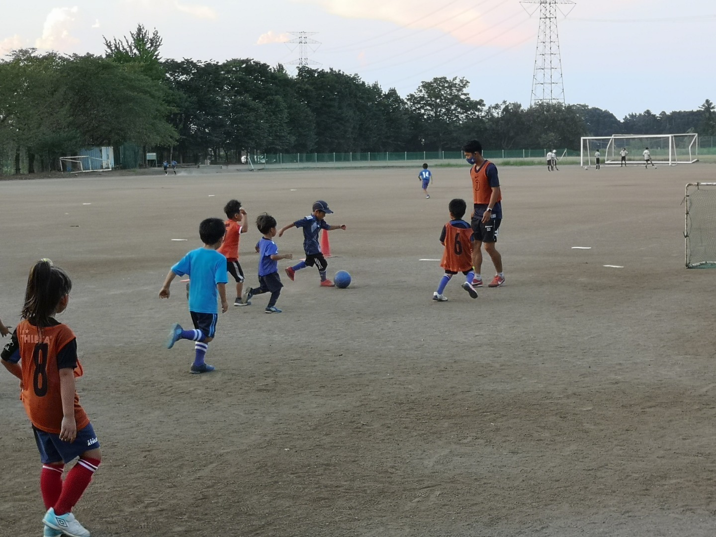 8 幼児サッカースクール活動 江南南サッカー少年団